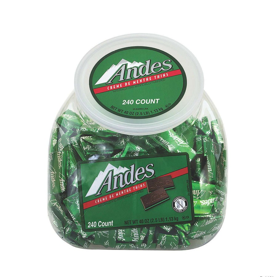 Candy Egg Fillers * | New Andes Creme Chocolate Mint Thins, 240 Pieces ...